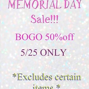 Memorial Day Sale
